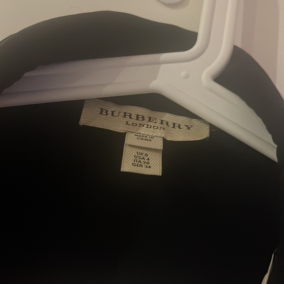 Burberry London Black Silk Dress - Picture 6 of 6